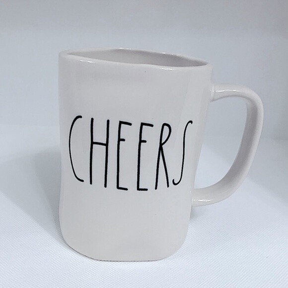 Rae Dunn Cheers Ceramic Mug - Picture 2 of 4